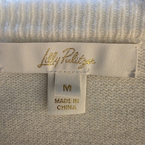 EUC Lilly Pulitzer Mavie Sweater - Coconut - Size M (Worn once) - Picture 4 of 6